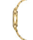 ფოტო #2 პროდუქტის Women's Rubaiyat Diamond-Accent Gold-Tone Stainless Steel Bracelet Watch 35mm