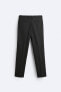 Straight fit suit trousers