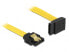 Delock 82810 - 0.5 m - SATA III - SATA 7-pin - SATA 7-pin - Male/Male - Yellow
