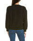 Sol Angeles Brushed Boucle Billow Pullover Women's Black S