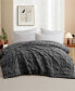 Crinkle Textured Down Alternative Comforter, Full/Queen