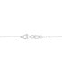 ფოტო #3 პროდუქტის EFFY® Diamond Cross 18" Pendant Necklace (1/10 ct. t.w.) in Sterling Silver