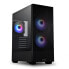 Фото #1 товара Lian Li LANCOOL 205 Mesh C - Midi Tower - PC - Black - ATX - micro ATX - Mini-ITX - Mesh - Tempered glass - 16 cm