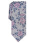 Фото #1 товара Men's Fairmont Skinny Floral Tie, Created for Macy's