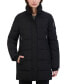 ფოტო #7 პროდუქტის Women's Faux-Fur-Trim Hooded Puffer Coat