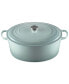 15.5 Quart Enameled Cast Iron Oval Dutch Oven