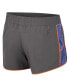 Women's Gray Florida Gators Pull The Switch Running Shorts