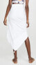 Фото #3 товара Just BEE Queen Women's Tulum Cover Up Skirt Swimwear White Size Small
