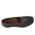 Фото #8 товара Trotters Jacob T1854-001 Womens Black Leather Slip On Loafer Flats Shoes 6
