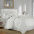 Фото #1 товара Full/Queen Annabella Reversible Duvet Cover Set White - Stone Cottage