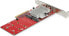 Фото #2 товара Kontroler StarTech PCIe 3.0 x8 - 2x M.2 M-key (PEX8M2E2)