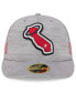 ფოტო #2 პროდუქტის Men's Gray Los Angeles Angels 2024 Clubhouse Low Profile 59FIFTY Fitted Hat