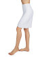 Women's Seamless High-Waisted Bonded Half Slip Skirt