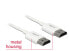 Delock 85139 - 4.5 m - HDMI Type A (Standard) - HDMI Type A (Standard) - 3840 x 2160 pixels - 3D - White