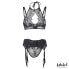 Nisa Set bra, garter belt, and thong Size 44-46