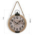 Настенное часы Versa Mapamundi 40 x 6,5 x 47 cm Деревянный MDF