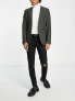 Фото #7 товара ASOS DESIGN super skinny blazer in khaki texture