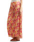 Фото #3 товара Juniors' Floral-Print Yoked Maxi Skirt