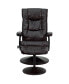 Фото #10 товара Contemporary Multi-Position Recliner & Ottoman W/ Wrapped Base