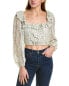 Фото #1 товара Loveshackfancy Dorabella Crop Top Women's Xl