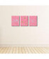 Фото #3 товара Pink Twinkle Twinkle - Wall Art Decor - 7.5 x 10 inches - 3 Prints