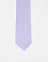 ASOS DESIGN tie in lilac