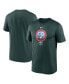 Фото #1 товара Men's Green Colorado Rockies City Connect Logo T-shirt