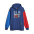 Puma Bmw Mms Graphic Pullover Hoodie Mens Blue Casual Outerwear 62122704