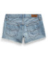ფოტო #2 პროდუქტის Big Girls Frayed Denim Shorts