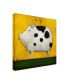 Daniel Patrick Kessler Le Pig 1 Canvas Art - 19.5" x 26"