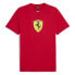 Фото #2 товара Puma Sf Race Shield Logo Crew Neck Short Sleeve T-Shirt Mens Red Casual Tops 62