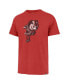 Фото #3 товара Men's Scarlet Ohio State Buckeyes Premier Franklin T-shirt