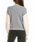 27 Miles Malibu Colorblock Cropped Cashmere Cardigan Women's