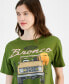 Juniors' Ford Bronco Graphic T-Shirt