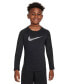 Фото #2 товара Футболка для малышей Nike Pro Warm с длинным рукавом и принтом логотипа