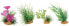 Zolux Dekoracje roślinne mix 4szt. zestaw 1