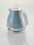 Фото #5 товара Электрический чайник Ariete 2868, 1 л, 1630 Вт, синий, металл, беспроводной, с фильтром
