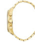 ფოტო #6 პროდუქტის Men's Chronograph Gold-Tone Bracelet Watch 44mm