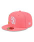 Фото #4 товара Men's Pink San Diego Padres City Connect Icon 59FIFTY Fitted Hat