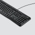 Фото #2 товара Logitech K120 Corded Keyboard - Wired - USB - QWERTZ - Black