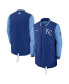 Фото #1 товара Men's Royal Kansas City Royals Dugout Performance Full-Zip Jacket