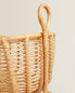 Rattan mini cot