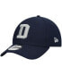 Фото #1 товара Men's Navy Dallas Cowboys Coach D 39THIRTY Flex Hat
