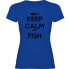 Фото #2 товара KRUSKIS Keep Calm And Fish short sleeve T-shirt