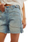 Women's Palmer High Rise Roll Cuff Cotton Denim Shorts