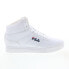 Фото #1 товара Fila Impress II Mid 1FM01153-125 Mens White Lifestyle Sneakers Shoes