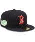 Фото #1 товара Men's Navy Boston Red Sox 2004 World Series Champions Citrus Pop UV 59FIFTY Fitted Hat