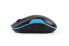 A4tech G3-200N - Ambidextrous - Optical - RF Wireless - 1000 DPI - Black - Blue