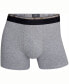 Фото #5 товара Men's Cotton Blend Trunks, Pack of 3