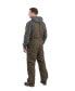 ფოტო #2 პროდუქტის Men's Short Heartland Insulated Washed Duck Bib Overall